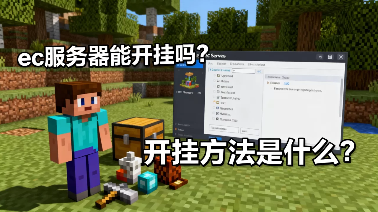 我的世界中国版ec服务器能开挂吗,开挂方法是什么? 我的世界中国版ec服务器能开挂吗,开挂方法是什么?