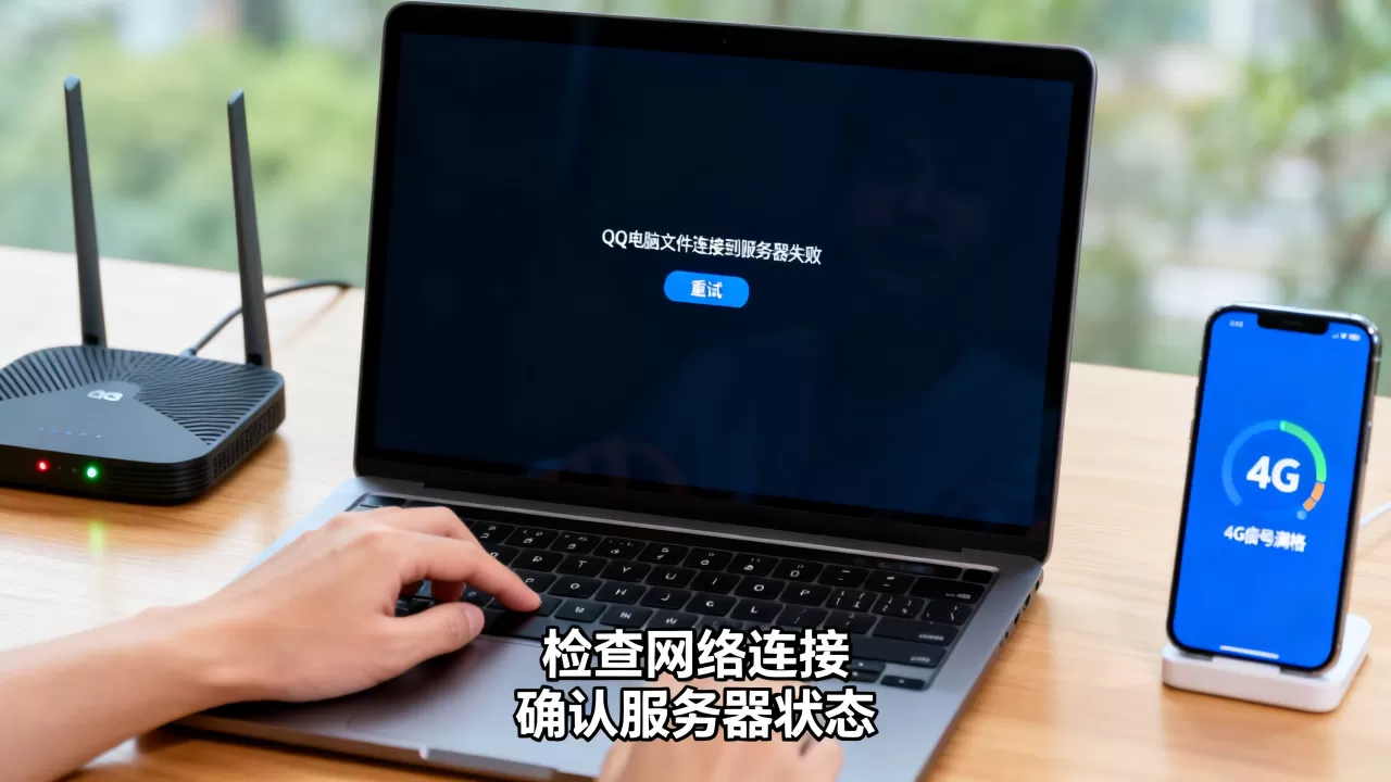 qq电脑文件连接到服务器失败怎么办,是什么原因? qq电脑文件连接到服务器失败怎么办,是什么原因?
