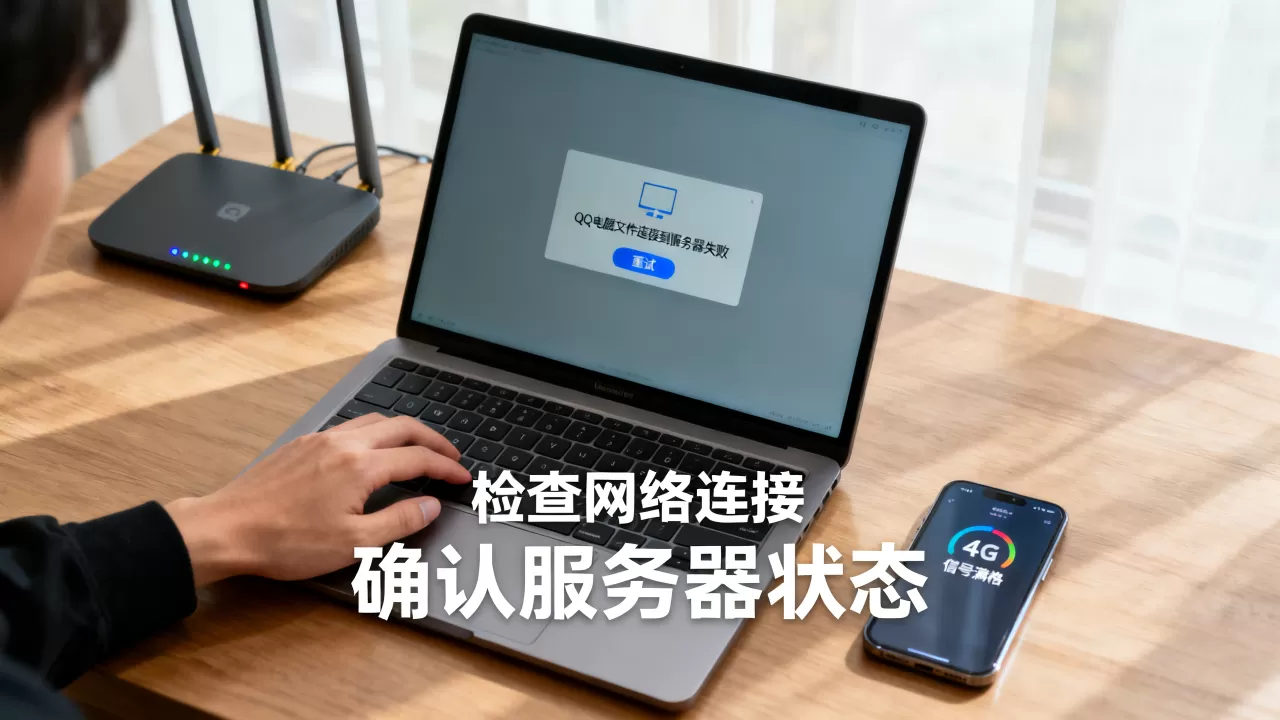 qq电脑文件连接到服务器失败怎么办,是什么原因? qq电脑文件连接到服务器失败怎么办,是什么原因?