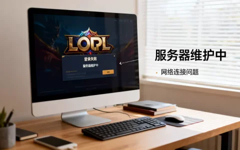 LOL登录时服务器失败怎么回事，原因是什么