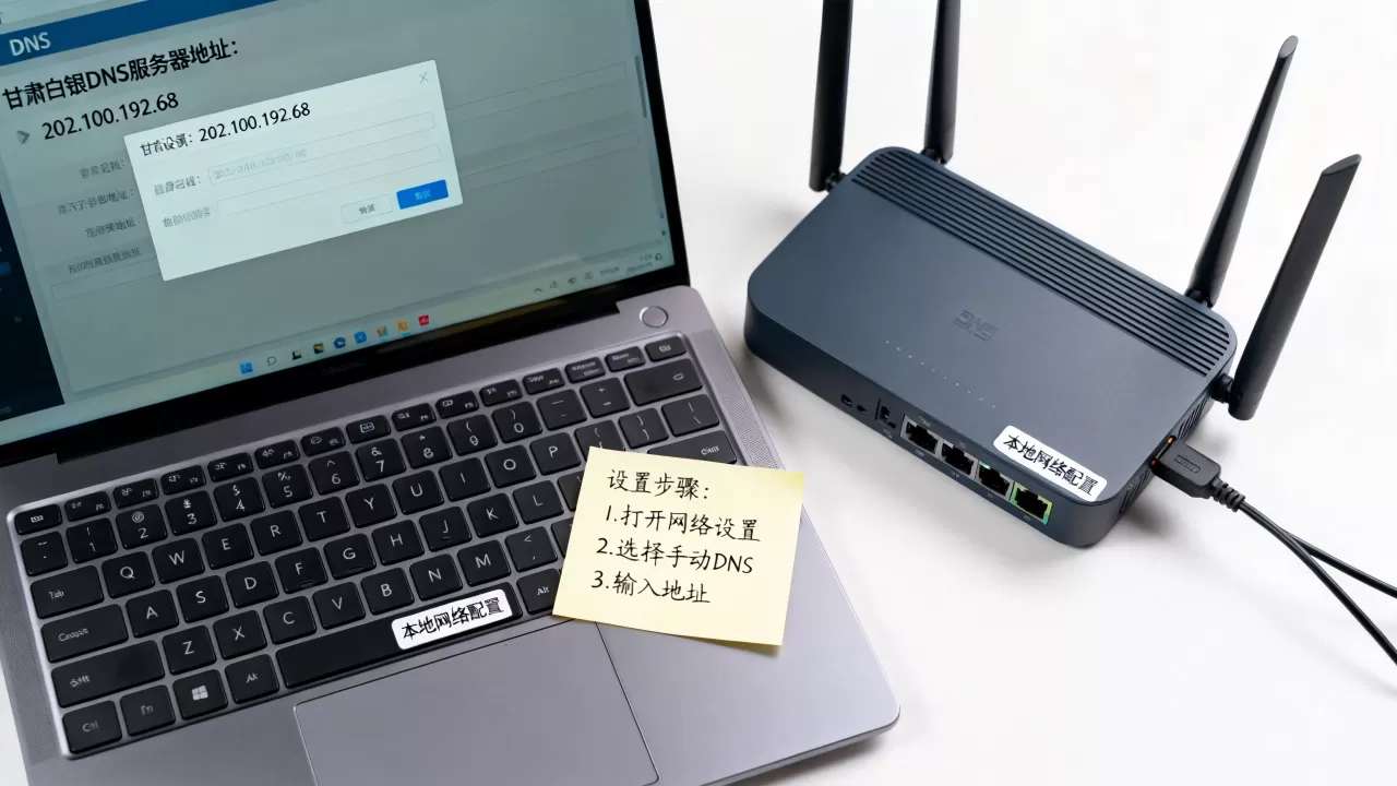 甘肃白银DNS服务器地址是什么?,怎么设置? 甘肃白银DNS服务器地址是什么?,怎么设置?