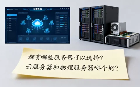 都有哪些服务器可以选择？，云服务器和物理服务器哪个好？