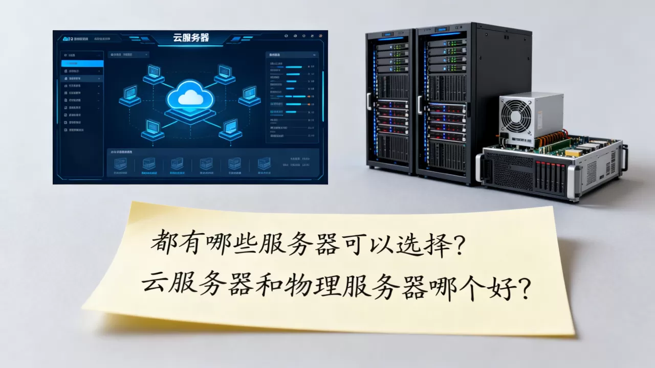 都有哪些服务器可以选择?,云服务器和物理服务器哪个好? 都有哪些服务器可以选择?,云服务器和物理服务器哪个好?