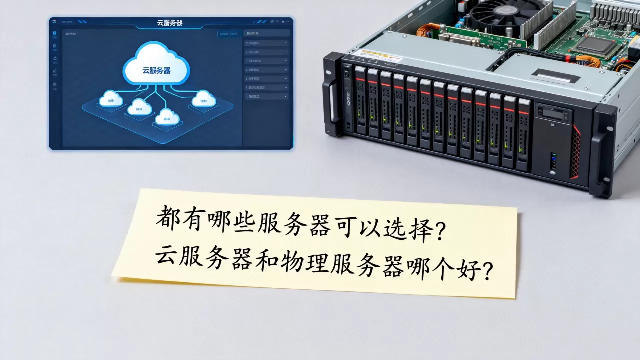 都有哪些服务器可以选择?,云服务器和物理服务器哪个好? 都有哪些服务器可以选择?,云服务器和物理服务器哪个好?