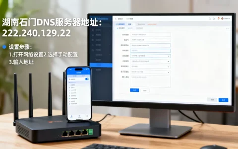 湖南石门dns服务器地址是什么，怎么设置？
