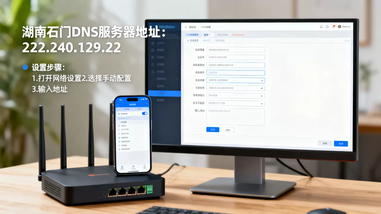 湖南石门dns服务器地址是什么,怎么设置? 湖南石门dns服务器地址是什么,怎么设置?
