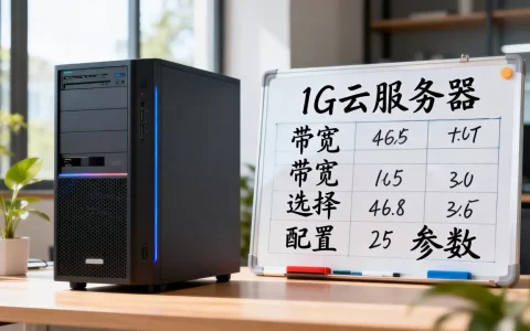 1G云服务器多少钱？带宽和配置怎么选？