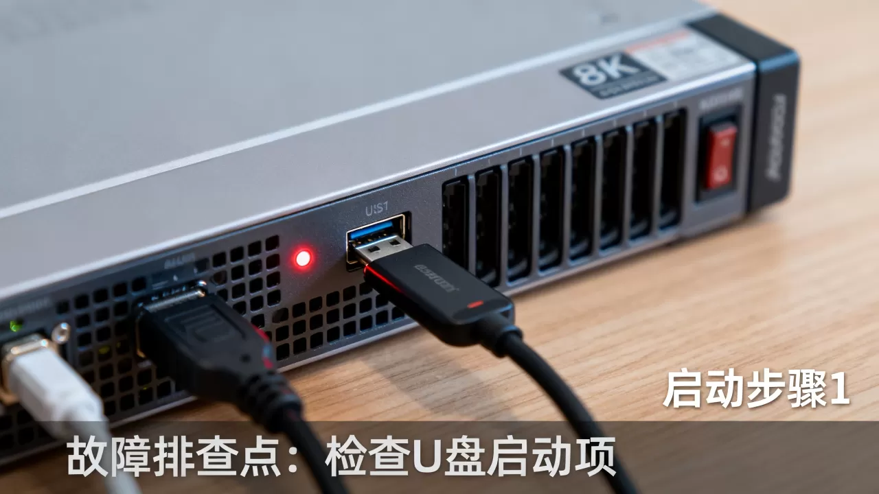 服务器为何必须插U盘才能启动,启动故障如何排查? 服务器为何必须插U盘才能启动,启动故障如何排查?