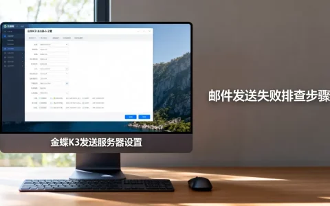 金蝶K3发送服务器怎么填写才正确？,邮件发送失败怎么办？