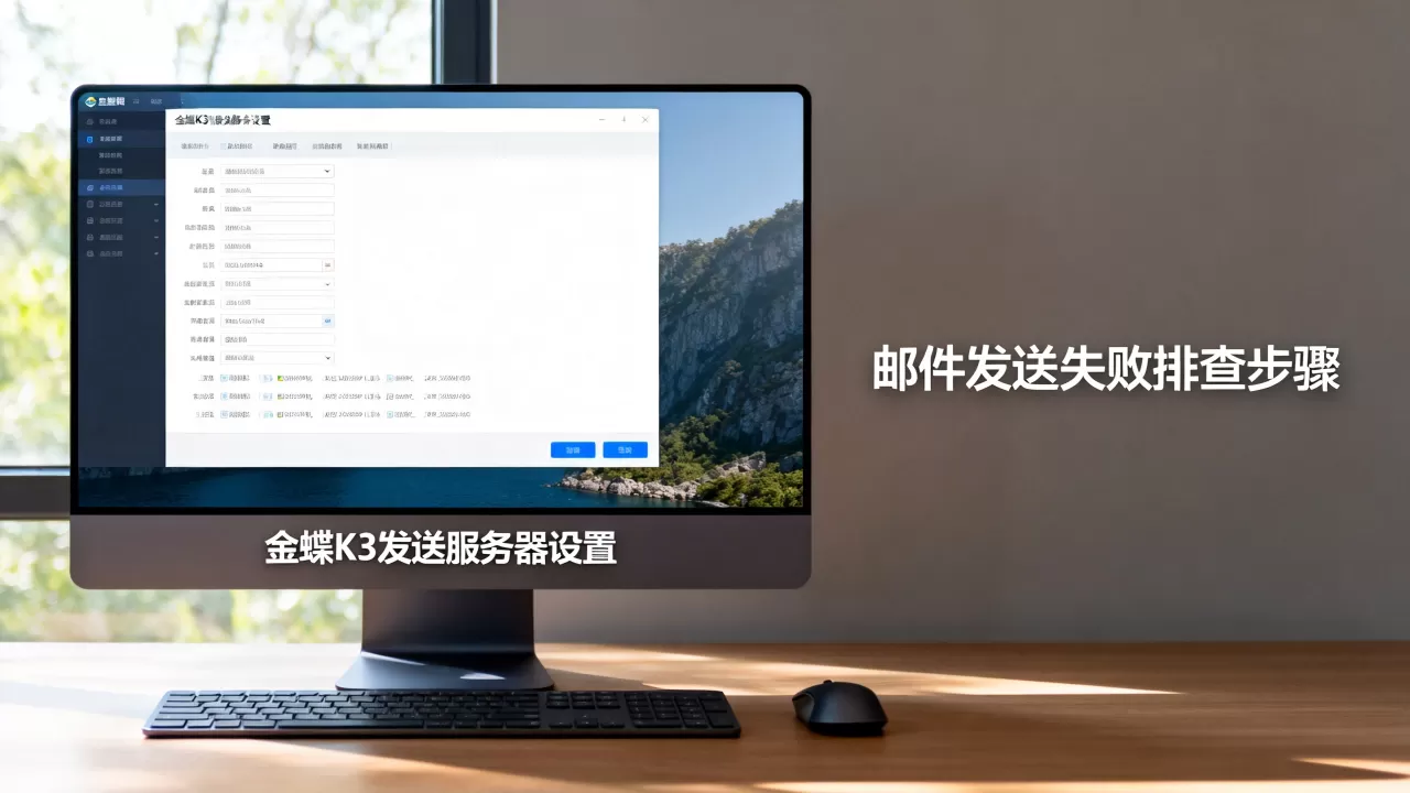 金蝶K3发送服务器怎么填写才正确?,邮件发送失败怎么办? 金蝶K3发送服务器怎么填写才正确?,邮件发送失败怎么办?
