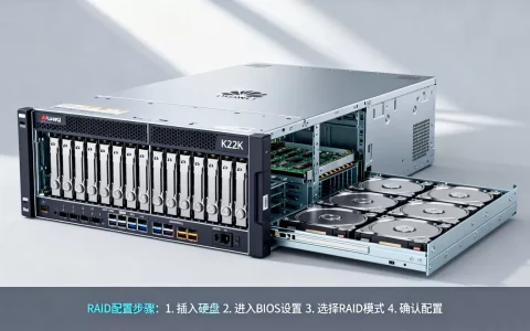 华为服务器K22K如何做RAID，RAID配置步骤是什么？