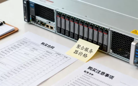 聚合服务器到底多少钱一个，购买时需要注意什么？
