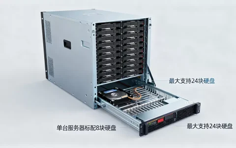 一台服务器一般配多少块硬盘，服务器最多能插多少块硬盘？