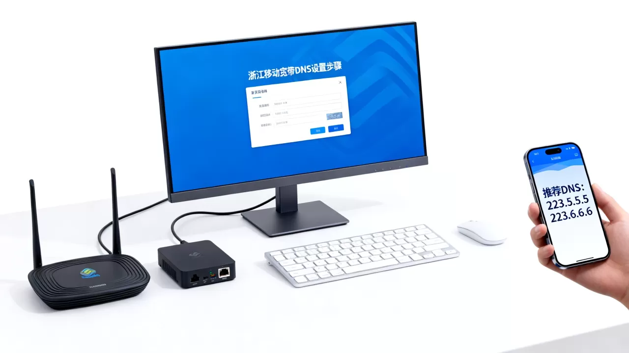 浙江移动宽带DNS服务器怎么设置好,最佳DNS推荐? 浙江移动宽带DNS服务器怎么设置好,最佳DNS推荐?