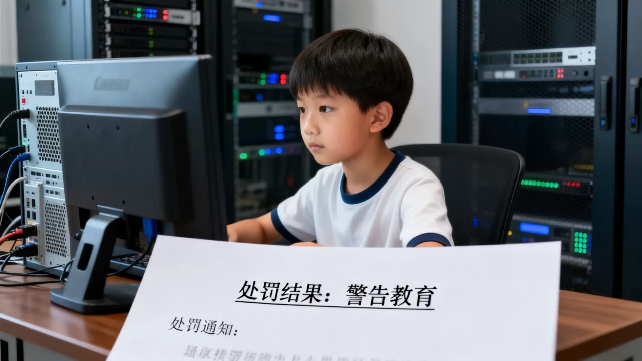 炸ice服务器的小学生现在怎样了,他们会受到什么处罚吗 炸ice服务器的小学生现在怎样了,他们会受到什么处罚吗