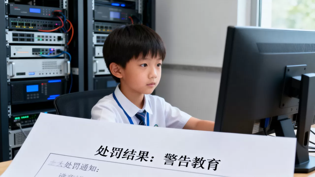 炸ice服务器的小学生现在怎样了,他们会受到什么处罚吗 炸ice服务器的小学生现在怎样了,他们会受到什么处罚吗