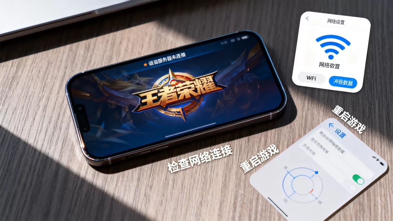 ios王者荣耀语音服务器未连接?,原因及解决方法 ios王者荣耀语音服务器未连接?,原因及解决方法