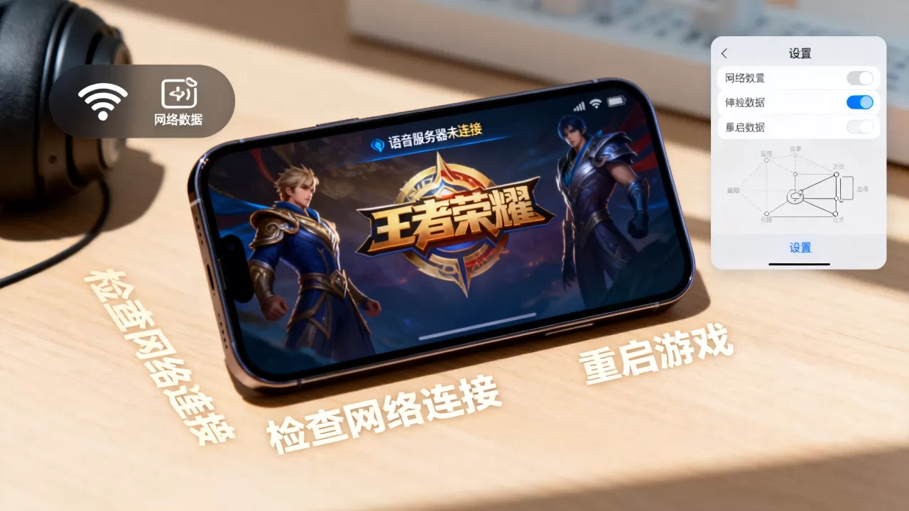 ios王者荣耀语音服务器未连接?,原因及解决方法 ios王者荣耀语音服务器未连接?,原因及解决方法