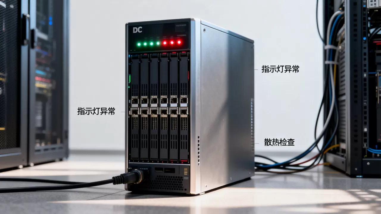 服务器dc一直闪个不停是什么原因,怎么解决? 服务器dc一直闪个不停是什么原因,怎么解决?