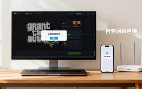 GTA5注册服务器错误怎么办啊，GTA5注册账号失败怎么解决