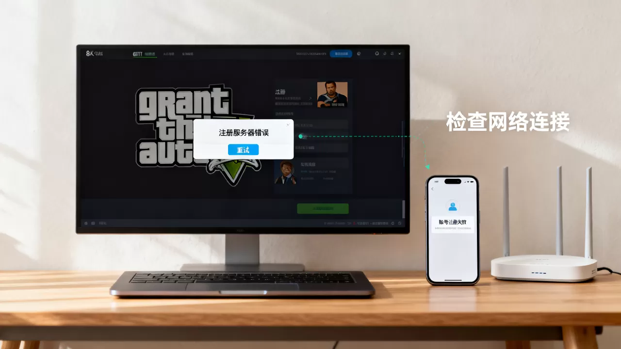 GTA5注册服务器错误怎么办啊,GTA5注册账号失败怎么解决 GTA5注册服务器错误怎么办啊,GTA5注册账号失败怎么解决