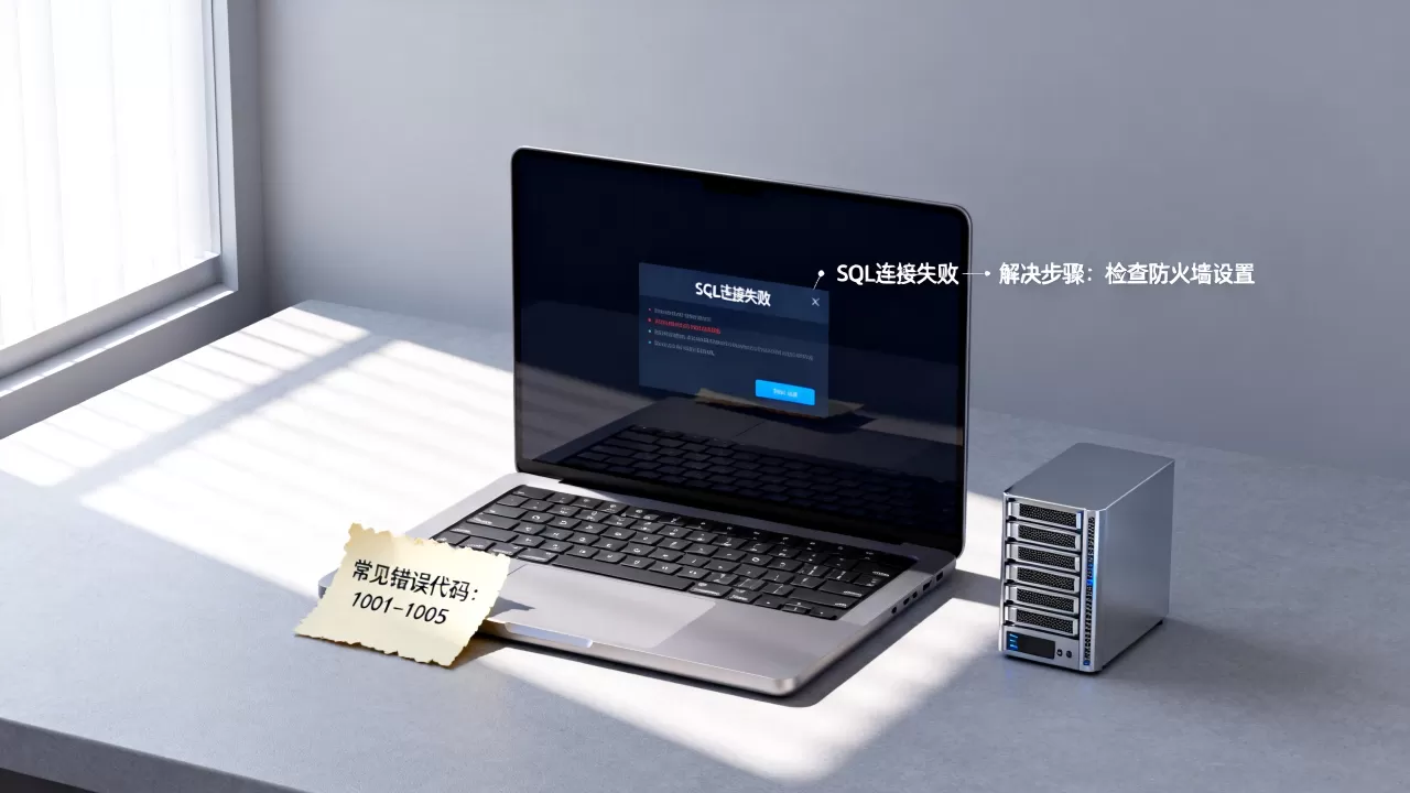 sql连接远程服务器失败如何解决,常见错误代码有哪些? sql连接远程服务器失败如何解决,常见错误代码有哪些?