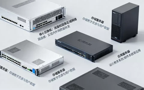 校园网里到底有哪些服务器，校园网服务器有哪些类型和功能？