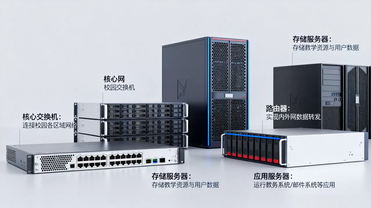 校园网里到底有哪些服务器,校园网服务器有哪些类型和功能? 校园网里到底有哪些服务器,校园网服务器有哪些类型和功能?