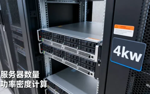 4kw机柜到底能放多少服务器，机柜功率密度怎么算