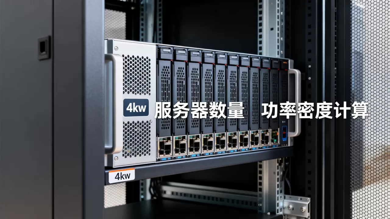 4kw机柜到底能放多少服务器,机柜功率密度怎么算 4kw机柜到底能放多少服务器,机柜功率密度怎么算