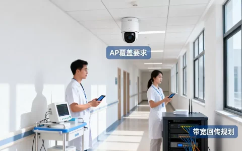 院内无线查房对AP覆盖有何要求？，带宽回传怎么规划？