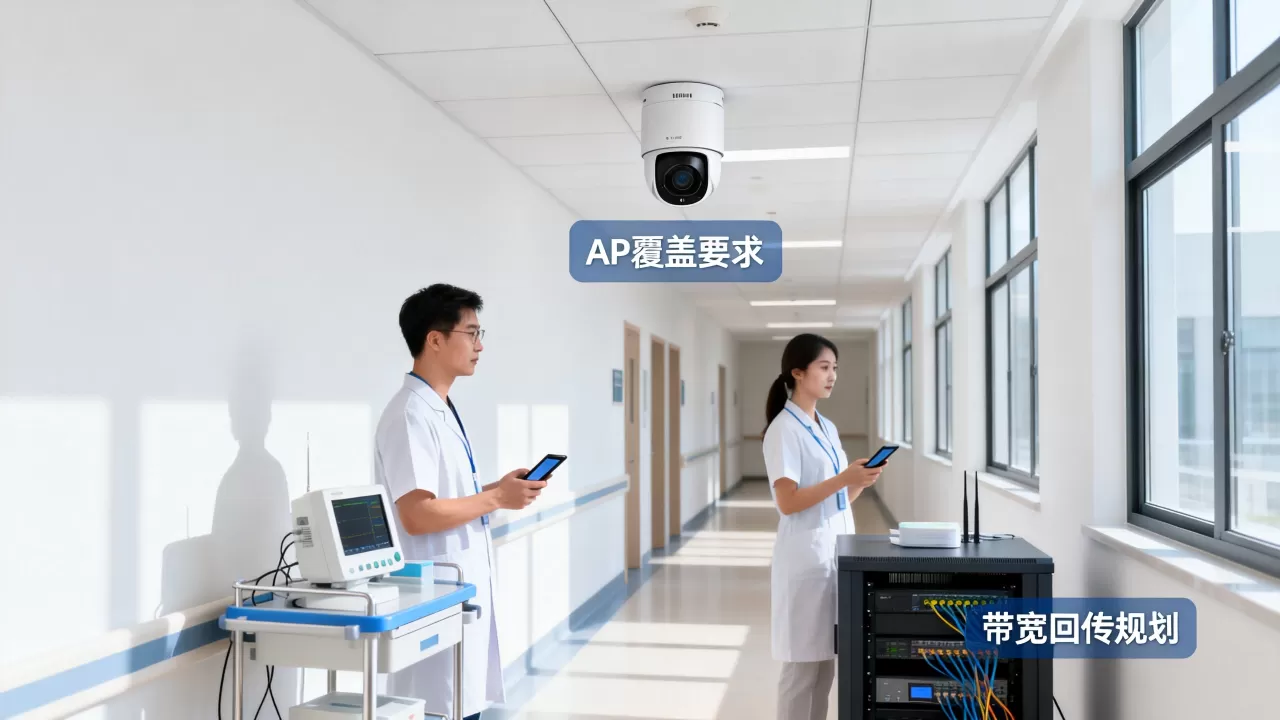 院内无线查房对AP覆盖有何要求?,带宽回传怎么规划? 院内无线查房对AP覆盖有何要求?,带宽回传怎么规划?