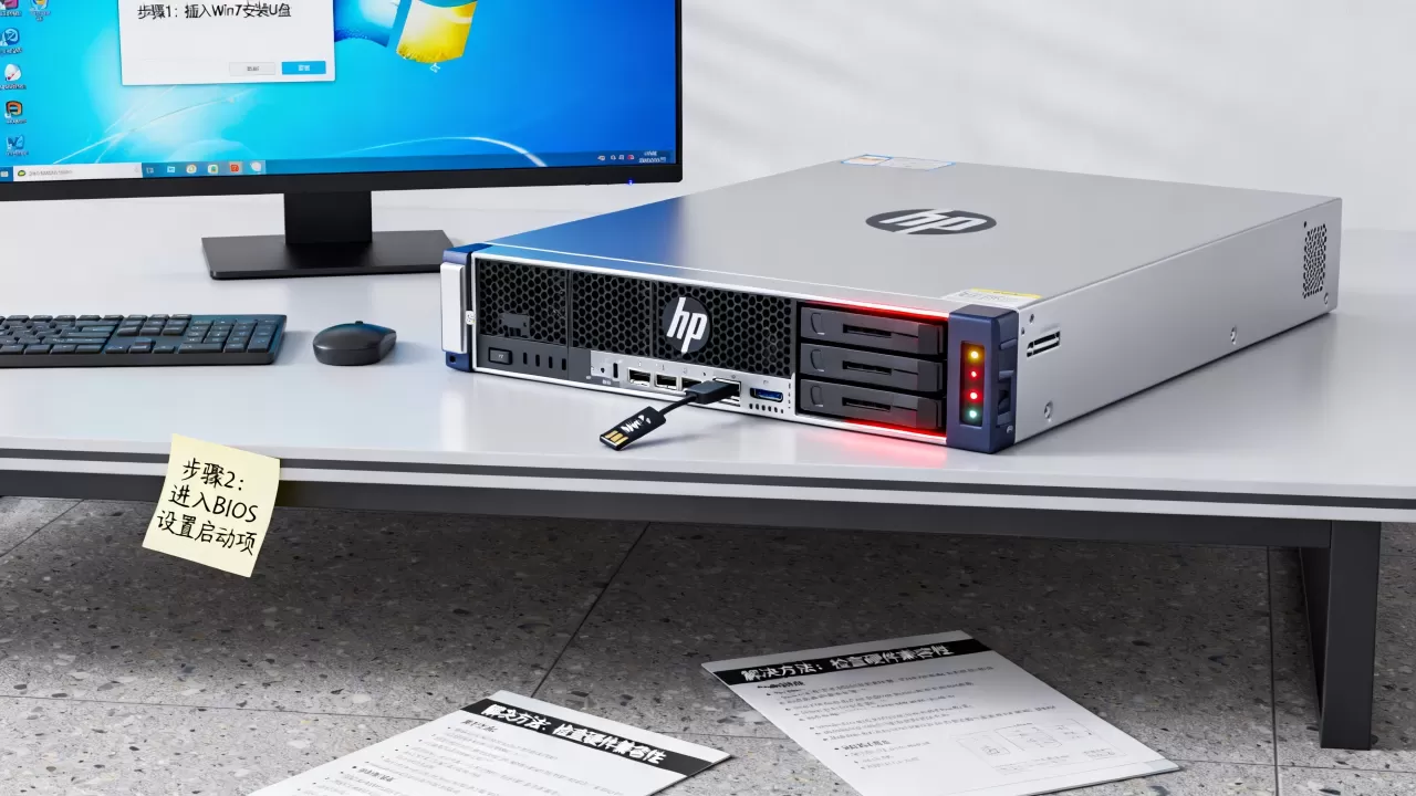 HP服务器怎么安装Win7系统,安装失败怎么解决 HP服务器怎么安装Win7系统,安装失败怎么解决