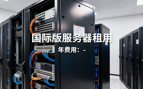 国际版开服务器要花多少钱，海外服务器租用一年多少钱？