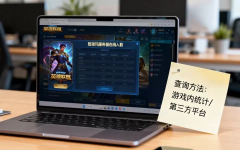 恕瑞玛服务器现在还有多少人在线，哪里能查人数