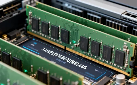 服务器32G内存显示可用多少？，32G内存实际可用多少？