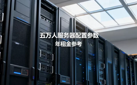 五万人的服务器多少钱，租用一年要花多少？