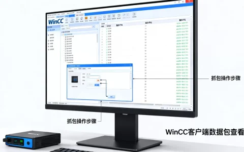 WinCC客户端怎么看服务器数据包？，WinCC怎么抓包？