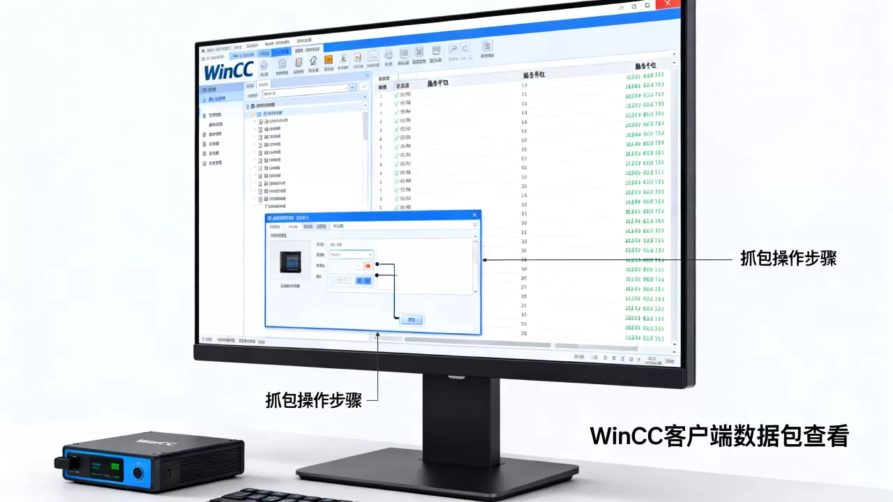 WinCC客户端怎么看服务器数据包?,WinCC怎么抓包? WinCC客户端怎么看服务器数据包?,WinCC怎么抓包?