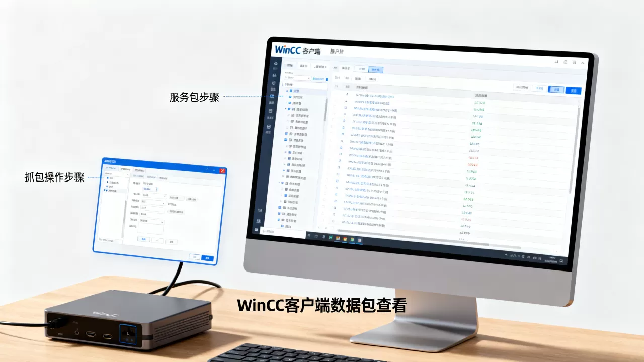 WinCC客户端怎么看服务器数据包?,WinCC怎么抓包? WinCC客户端怎么看服务器数据包?,WinCC怎么抓包?