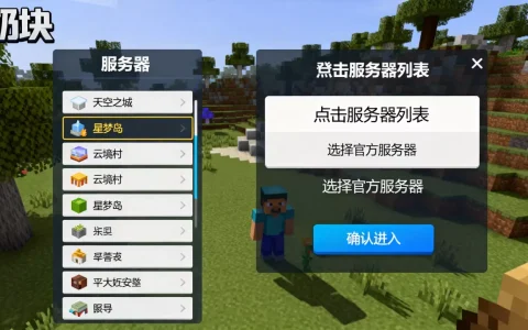 奶块官方服务器都有哪些？，奶块官方服务器怎么进？