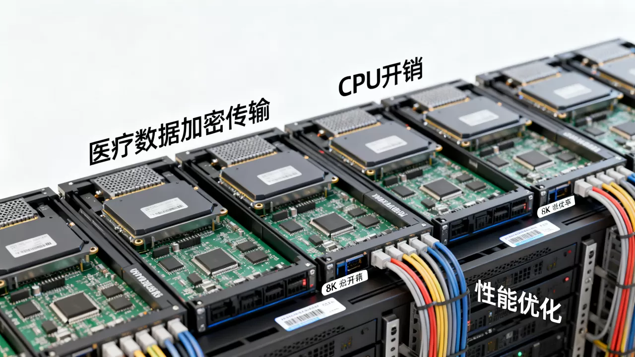 医疗数据加密传输对服务器CPU开销影响大吗,怎么优化性能? 医疗数据加密传输对服务器CPU开销影响大吗,怎么优化性能?