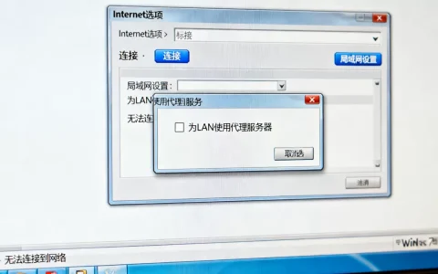 Win7代理服务器如何关闭，关闭代理服务器后无法上网怎么办？