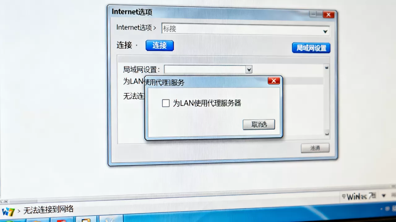 Win7代理服务器如何关闭,关闭代理服务器后无法上网怎么办? Win7代理服务器如何关闭,关闭代理服务器后无法上网怎么办?
