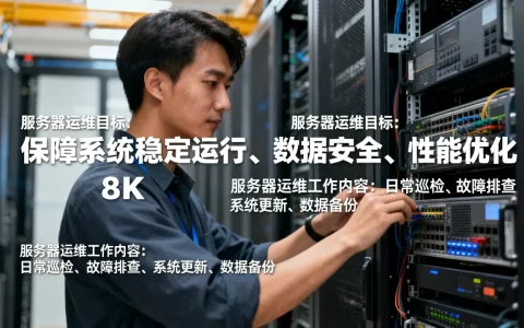 服务器运维目标主要有哪些？，服务器运维工作内容是什么