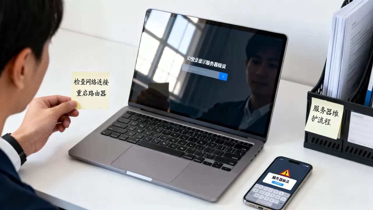 ID登录显示服务器错误怎么办?服务器错误怎么修复 ID登录显示服务器错误怎么办?服务器错误怎么修复