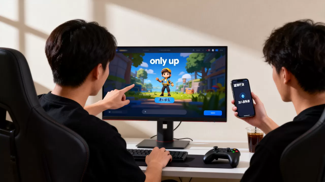 如何进入同一个only up服务器,怎么和好友一起玩? 如何进入同一个only up服务器,怎么和好友一起玩?
