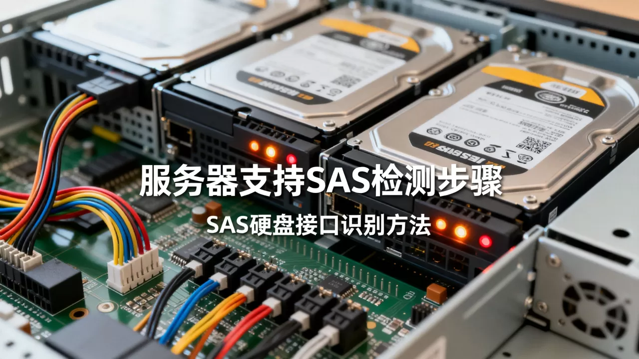 服务器支持SAS怎么看?如何检测SAS硬盘接口? 服务器支持SAS怎么看?如何检测SAS硬盘接口?