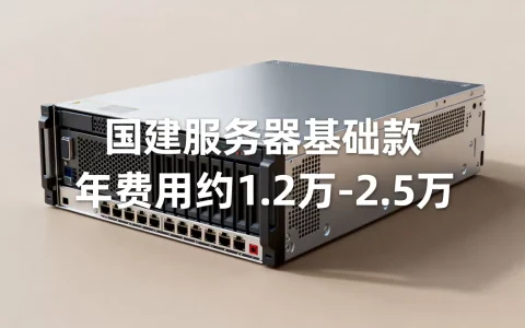 国建服务器一般多少钱一台，服务器一年费用大概多少？