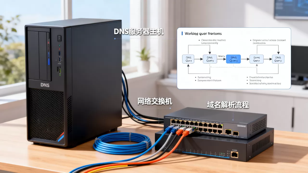 DNS服务器由哪些组件构成,DNS服务器工作原理是什么? DNS服务器由哪些组件构成,DNS服务器工作原理是什么?